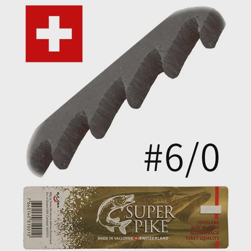 Швейцарские импортные изогнутые пильные полотна Super Pike Metal Pattern 6/0, 12 мелкозубчатых полотен в упаковке
Швейцарские импортные изогнутые пильные полотна Super Pike Metal Pattern 6/0, 12 мелкозубчатых полотен в упаковке