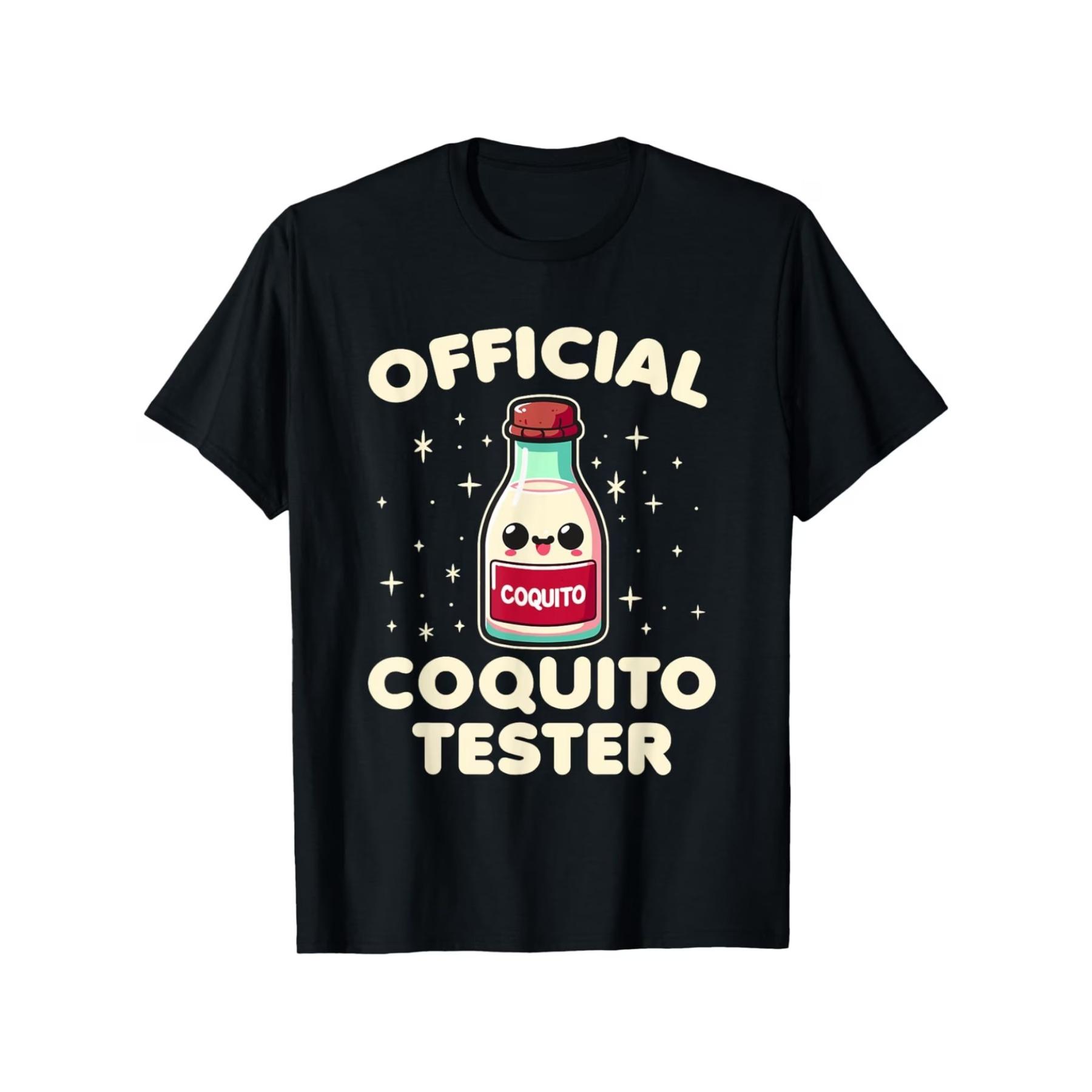 Official Coquito Tester - Puerto Rican Coquito Christmas T-Shirt, Unisex Casual Round Neck Outdoor Short Sleeve T-Shirt XXL
Official Coquito Tester - Puerto Rican Coquito Christmas T-Shirt, Unisex Casual Round Neck Outdoor Short Sleeve T-Shirt XXL