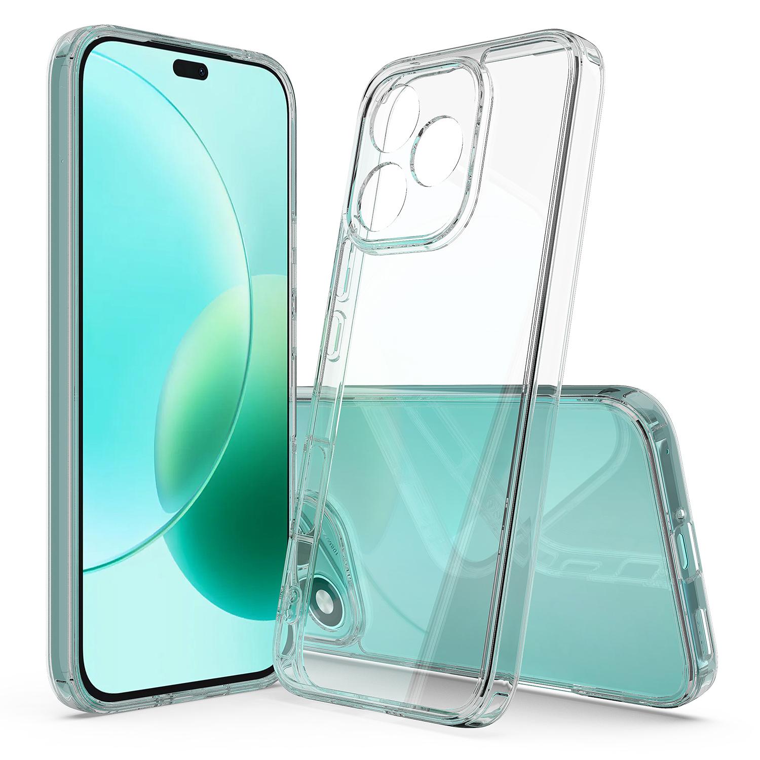 For Honor 400 Lite 5G Clear Phone Case TPU+Acrylic Shockproof Phone Back Cover Clear
For Honor 400 Lite 5G Clear Phone Case TPU+Acrylic Shockproof Phone Back Cover Clear