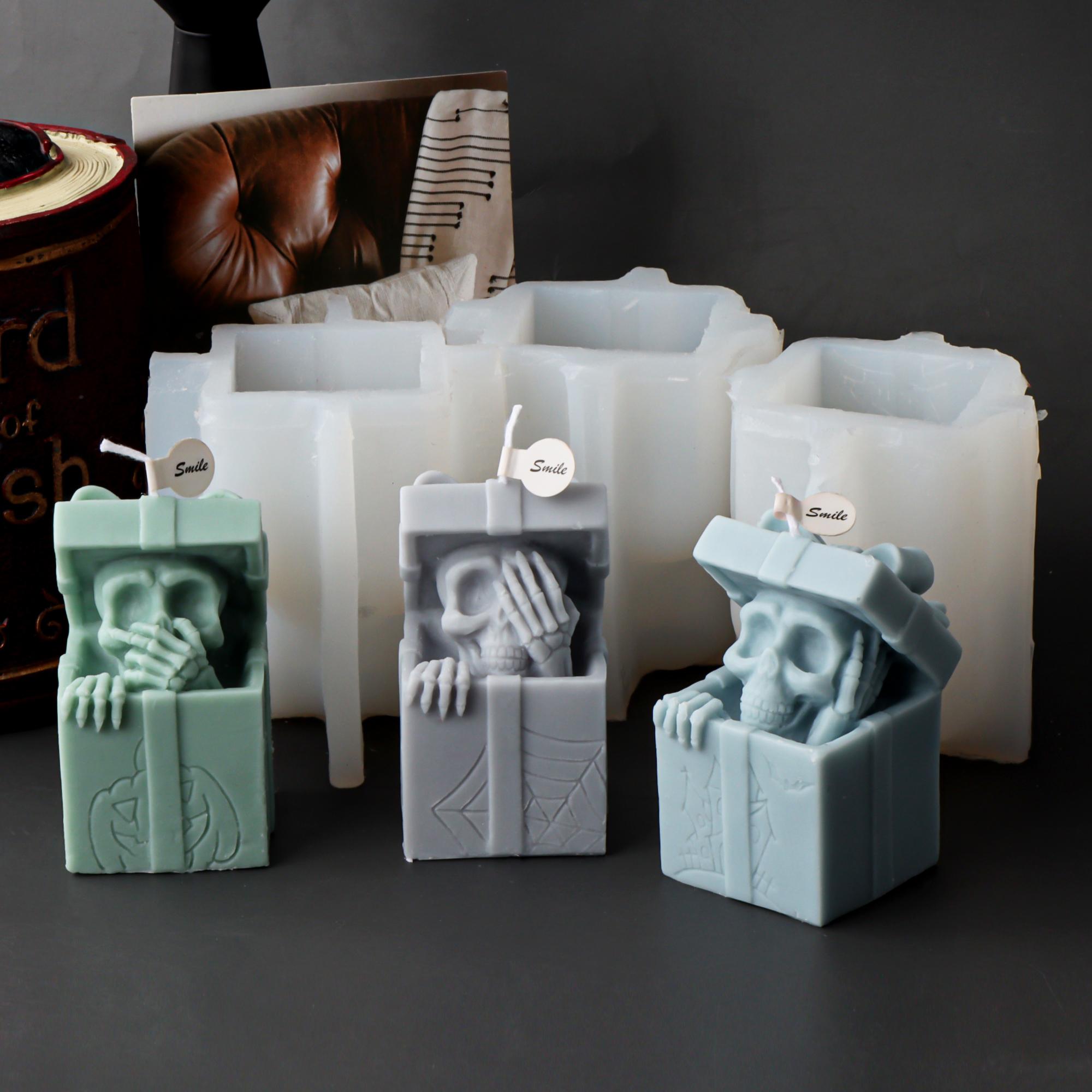 Новый No See Say Listen Evil Halloween DIY Skull Silicone Cnadle Mold Creative Skull Shape Aromatherapy Moulds INS Candle Orname
Новый No See Say Listen Evil Halloween DIY Skull Silicone Cnadle Mold Creative Skull Shape Aromatherapy Moulds INS Candle Orname