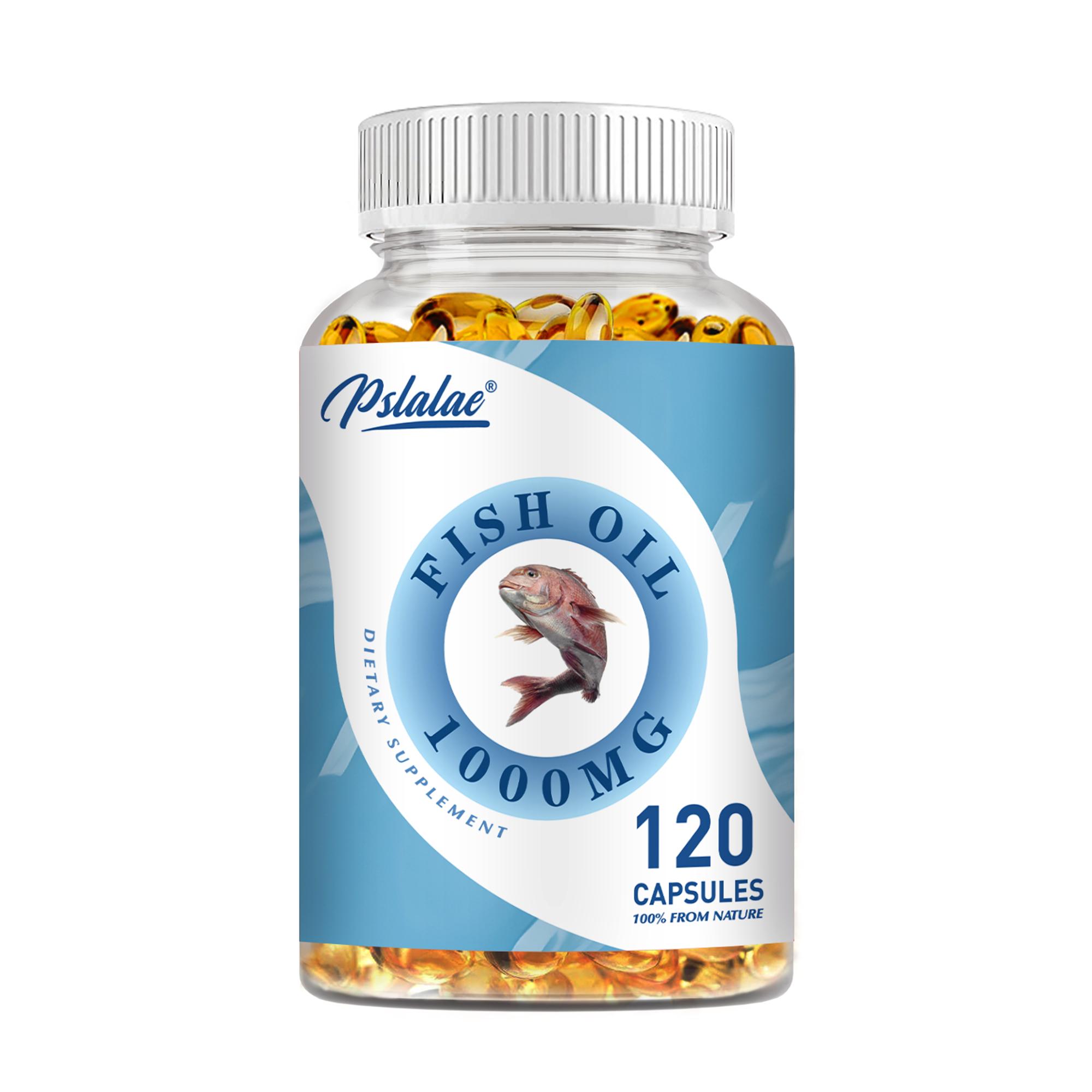 Fish Oil 1000mg -Skin & Brain Health, Highest Potency, Heart Support - EPA & DHA 120
Fish Oil 1000mg -Skin & Brain Health, Highest Potency, Heart Support - EPA & DHA 120