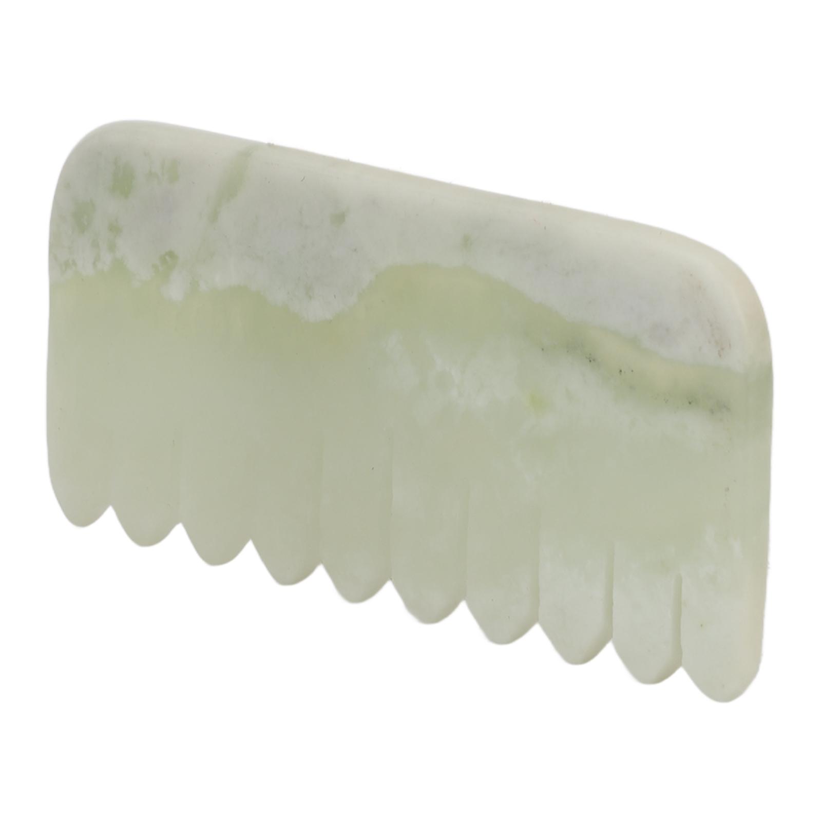 Jade Massage Comb Physical Therapy Scraping Scalp Comb Handheld Head Scalping Massage Tool
Jade Massage Comb Physical Therapy Scraping Scalp Comb Handheld Head Scalping Massage Tool