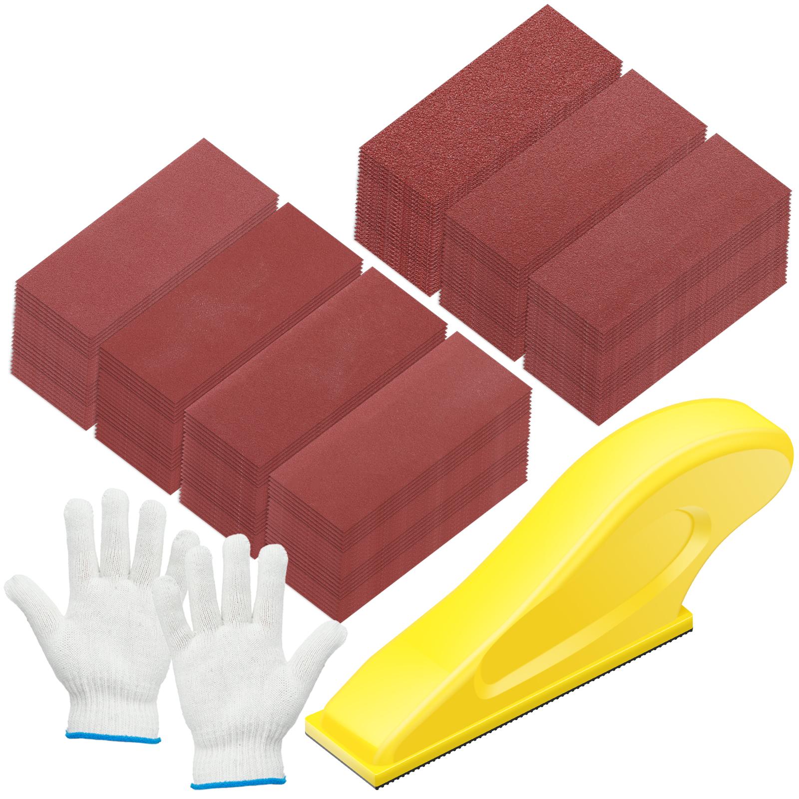 Набор наждачной бумаги 141 шт. Зернистость 80-600 Водостойкая наждачная бумага с ручным шлифовальным блоком для ремесел, деревообработки и мини-шлифовальной машины
Набор наждачной бумаги 141 шт. Зернистость 80-600 Водостойкая наждачная бумага с ручным шлифовальным блоком для ремесел, деревообработки и мини-шлифовальной машины