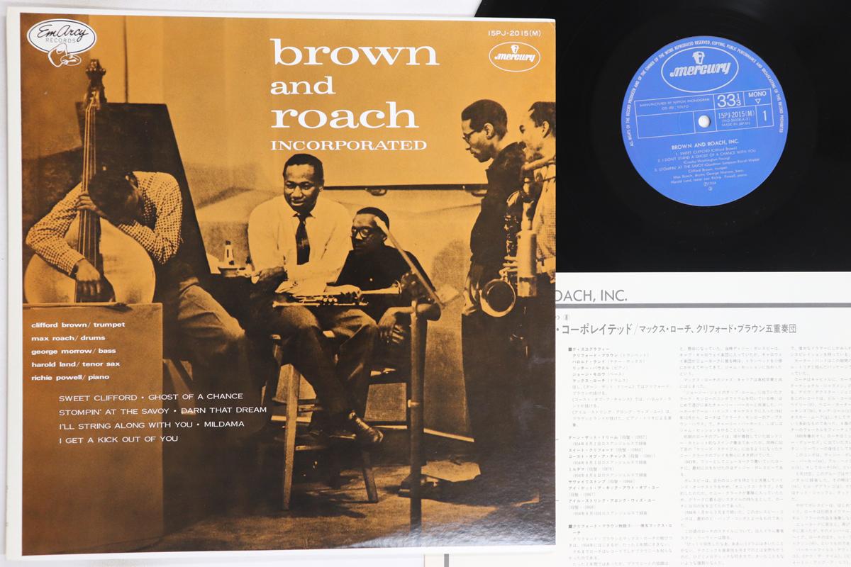 LP Record CLIFFORD BROWN, MAX ROACH - Brown And Roach Inc. 15PJ2015M MERCURY 1971 Japan Jazz Used
LP Record CLIFFORD BROWN, MAX ROACH - Brown And Roach Inc. 15PJ2015M MERCURY 1971 Japan Jazz Used