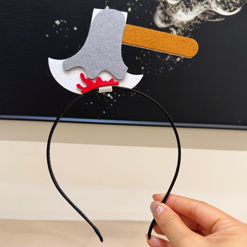 Axe Headband Haunted Halloween Headband Kitchen Knife Headband Halloween Hair Ornament For Festive Party Role Play XXS
Axe Headband Haunted Halloween Headband Kitchen Knife Headband Halloween Hair Ornament For Festive Party Role Play XXS