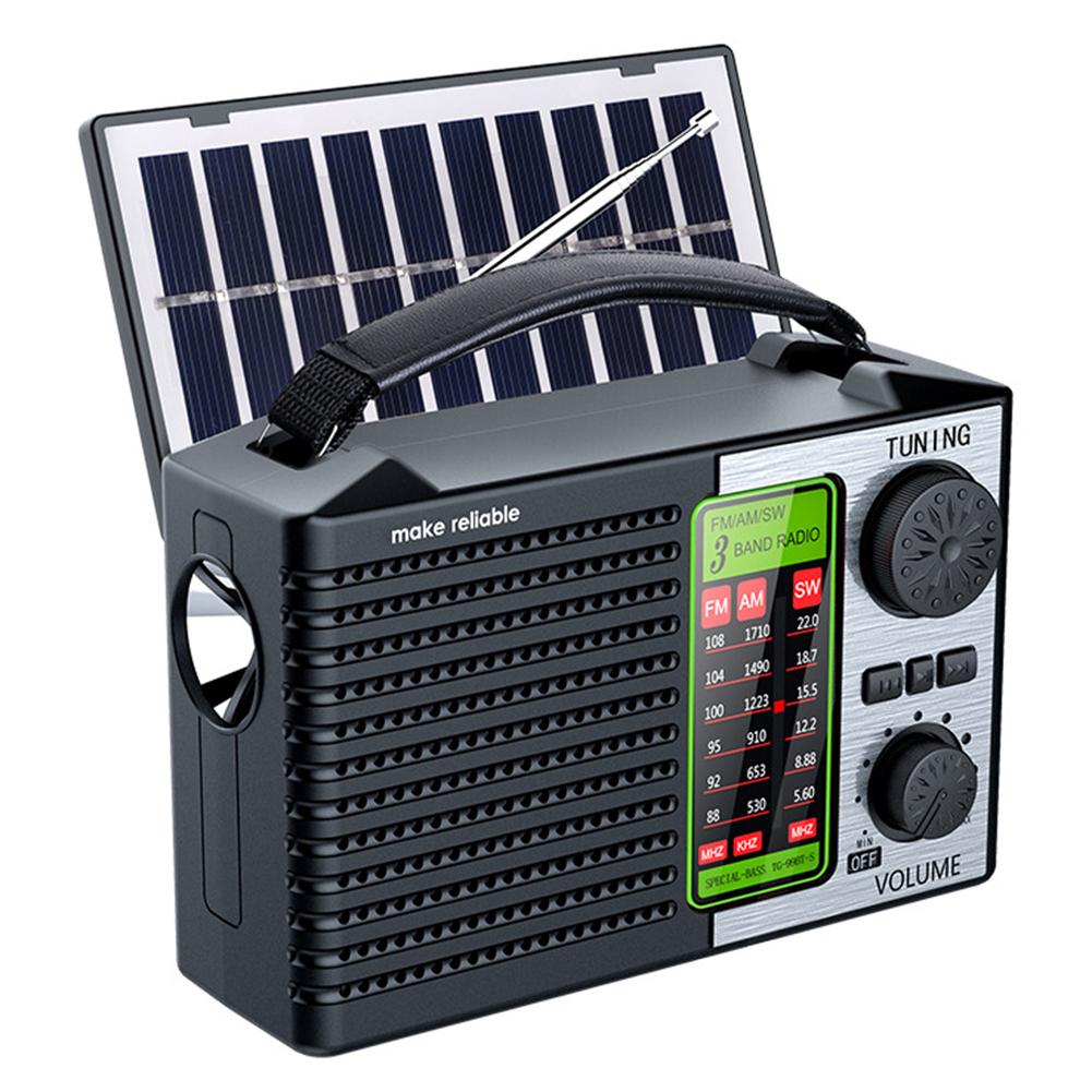 Portable FM AM SW Radio Rechargeable Outdoor Radios Full Band Radio Emergency Radio Receiver with LED Lighting Bluetooth Speaker чорний
Portable FM AM SW Radio Rechargeable Outdoor Radios Full Band Radio Emergency Radio Receiver with LED Lighting Bluetooth Speaker чорний