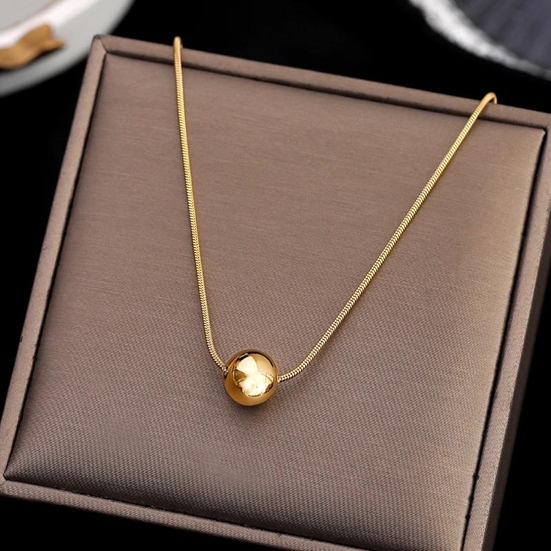 Multi Layer Stainless Steel Chain Silver Colour Brushed Metal Ball Pendant Necklace For Women s Sexy Collarbone Chain Jewelry
Multi Layer Stainless Steel Chain Silver Colour Brushed Metal Ball Pendant Necklace For Women s Sexy Collarbone Chain Jewelry