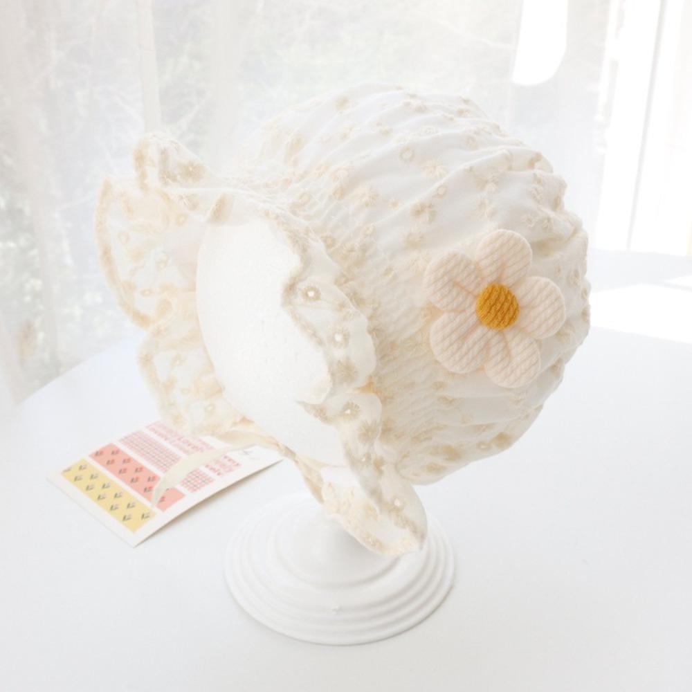 Кружевная шапочка для новорожденного, шапочка с цветком от солнца, чепчик для новорожденного, летняя шапочка бежевый
Кружевная шапочка для новорожденного, шапочка с цветком от солнца, чепчик для новорожденного, летняя шапочка бежевый