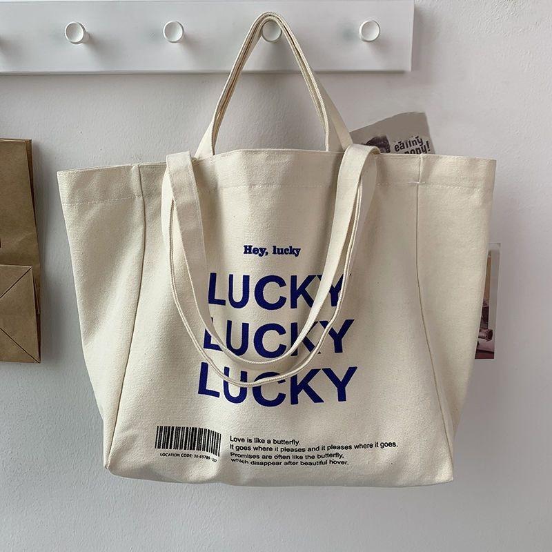 Large Capacity Vintage Letter Print Canvas Tote Bag, Foldable Design - Perfect for Womens Casual Shopping and Daily Use
Large Capacity Vintage Letter Print Canvas Tote Bag, Foldable Design - Perfect for Womens Casual Shopping and Daily Use