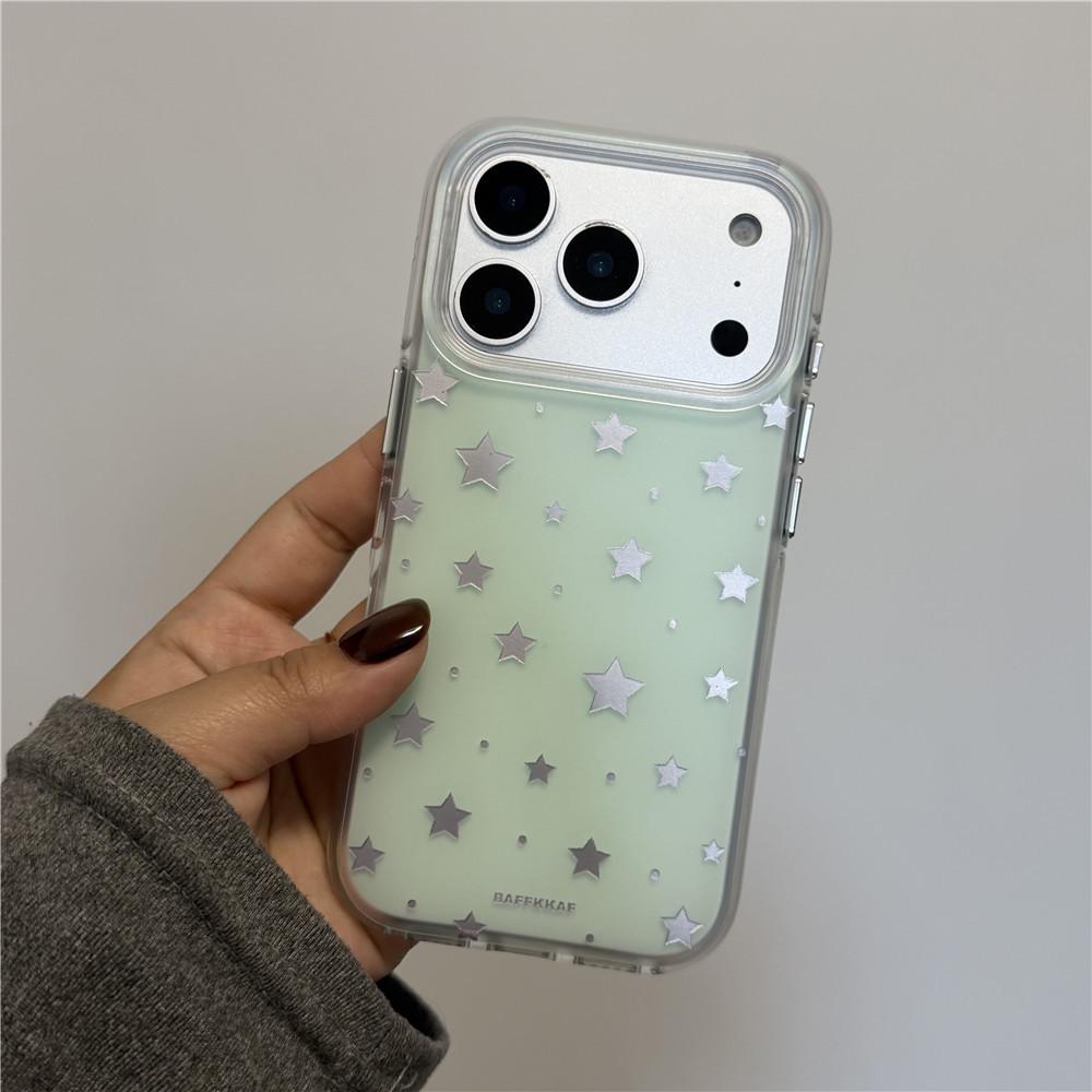 Korean Style Fresh Laser Star iPhone Case for Pro Max Series 16 Pro
Korean Style Fresh Laser Star iPhone Case for Pro Max Series 16 Pro