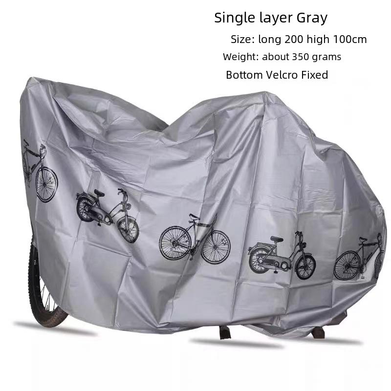 Electric Car & Mountain Bike Waterproof Rain & Sun Dust Cover As shown in picture
Electric Car & Mountain Bike Waterproof Rain & Sun Dust Cover As shown in picture