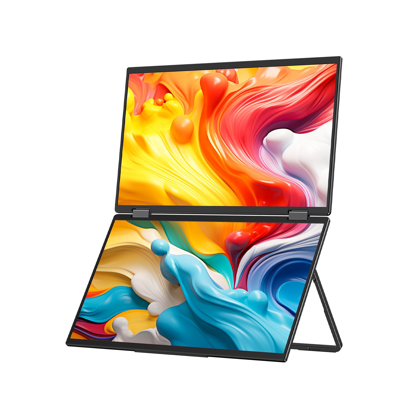 MINISFORUM MDSA156 Foldable Dual Mobile Monitor 15.6 inch 16:9 LCD Dual Display 170° Wide Viewing Angle 19201080 Compatible with Windows and MacOS
MINISFORUM MDSA156 Foldable Dual Mobile Monitor 15.6 inch 16:9 LCD Dual Display 170° Wide Viewing Angle 19201080 Compatible with Windows and MacOS
