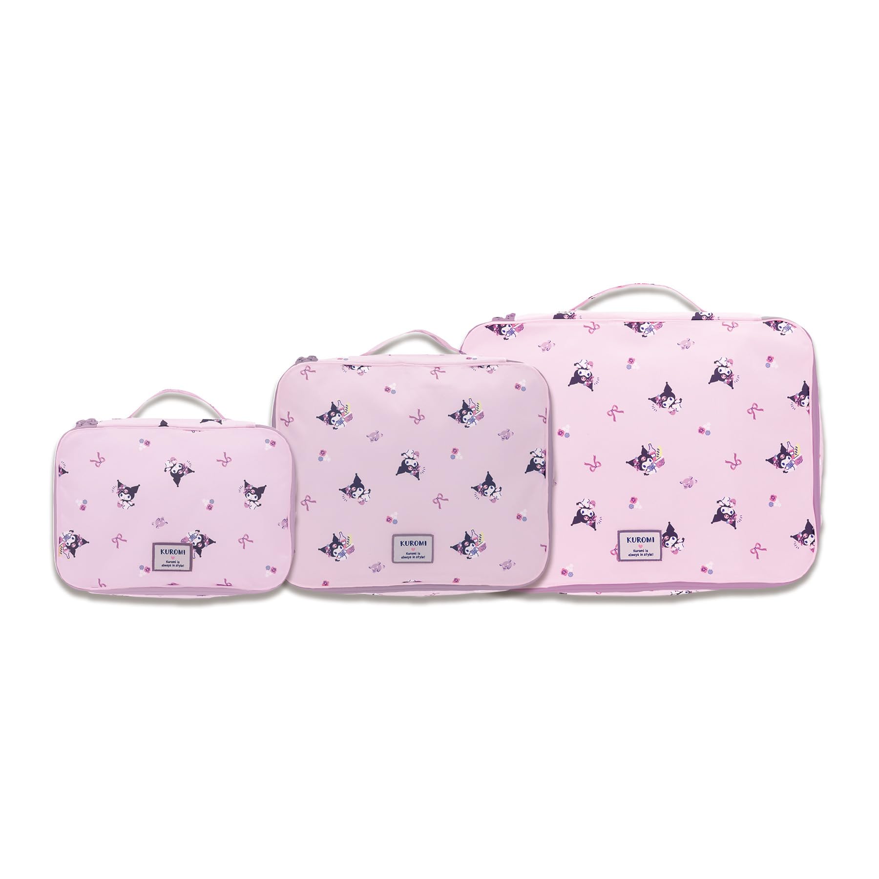 Marushin Travel Pouch Set Sanrio Kuromi Outing Set Character Convenient 3825016800 3-Piece Kuromi s 3-Piece
Marushin Travel Pouch Set Sanrio Kuromi Outing Set Character Convenient 3825016800 3-Piece Kuromi s 3-Piece