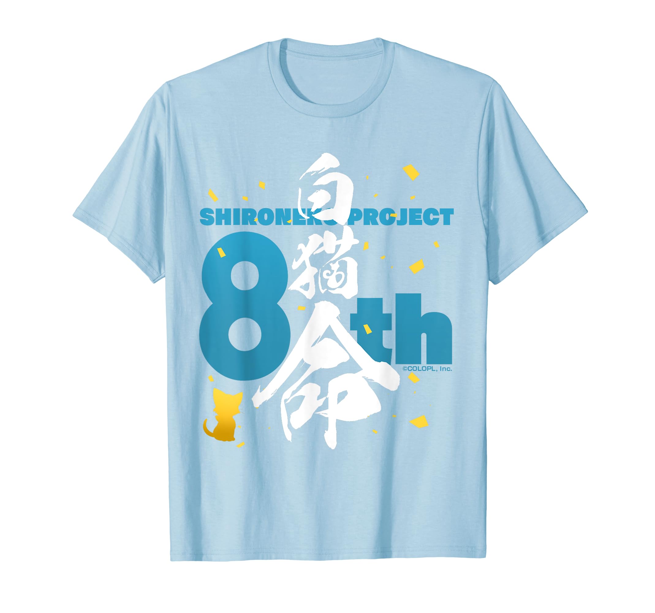 Shironeko Project 8th Anniversary Original Life “Shironeko (Love)” (Blue) T-shirt
Shironeko Project 8th Anniversary Original Life “Shironeko (Love)” (Blue) T-shirt