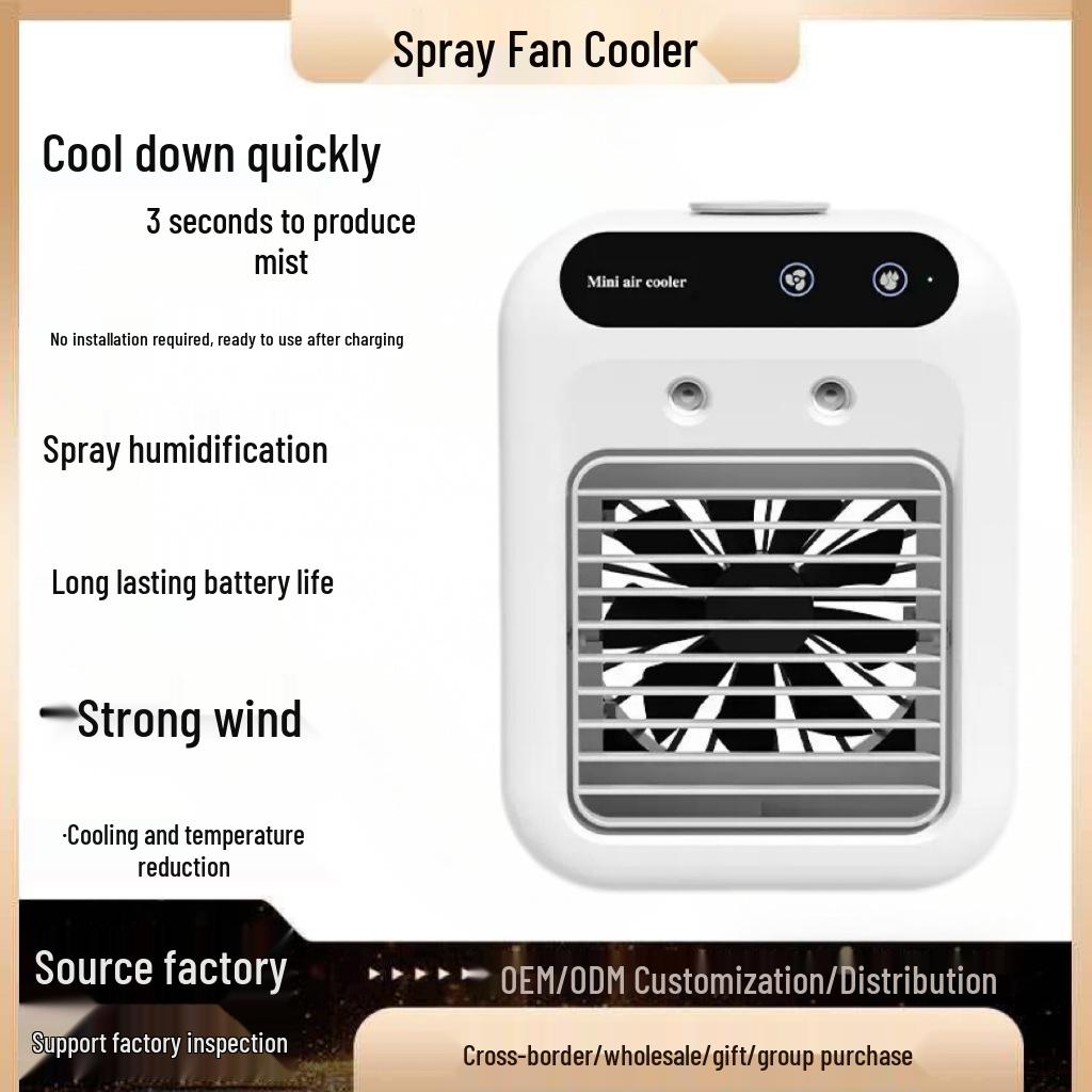Portable Mini Desktop Cooling Fan for Dorms and Offices White - Dual Use (Charge & Plug-in)
Portable Mini Desktop Cooling Fan for Dorms and Offices White - Dual Use (Charge & Plug-in)