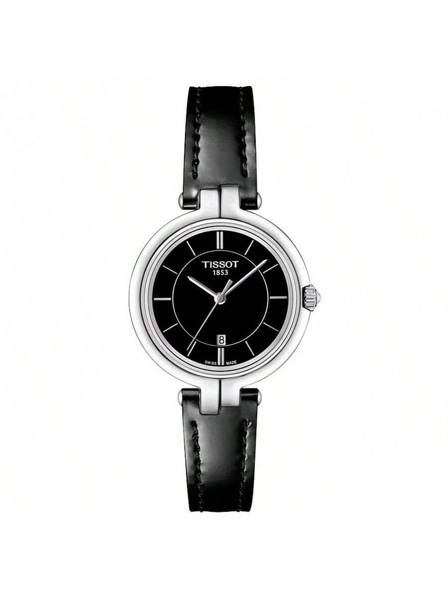 Tissot women s quartz watch with genuine leather strap, 50m water-resistant T094.210.16.051.00
Tissot women s quartz watch with genuine leather strap, 50m water-resistant T094.210.16.051.00