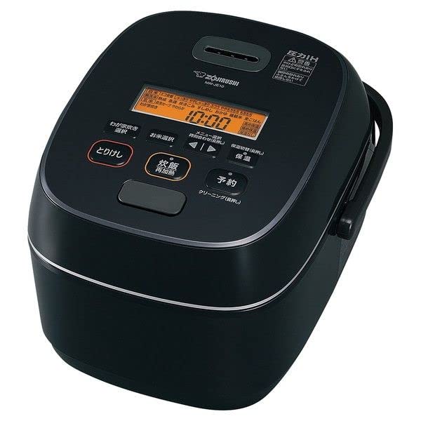 Zojirushi NW-JE10 / 18 Pressure IH Rice Cooker Extreme Cooking 1L / 1.8L Black 100V Only Japanese Only Shipped from Japan (1L (NW-JE10))
Zojirushi NW-JE10 / 18 Pressure IH Rice Cooker Extreme Cooking 1L / 1.8L Black 100V Only Japanese Only Shipped from Japan (1L (NW-JE10))