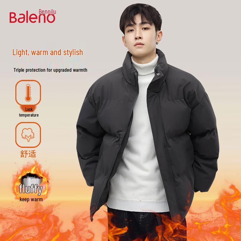 Baleno Men s Winter Padded Stand-Collar Jacket L
Baleno Men s Winter Padded Stand-Collar Jacket L
