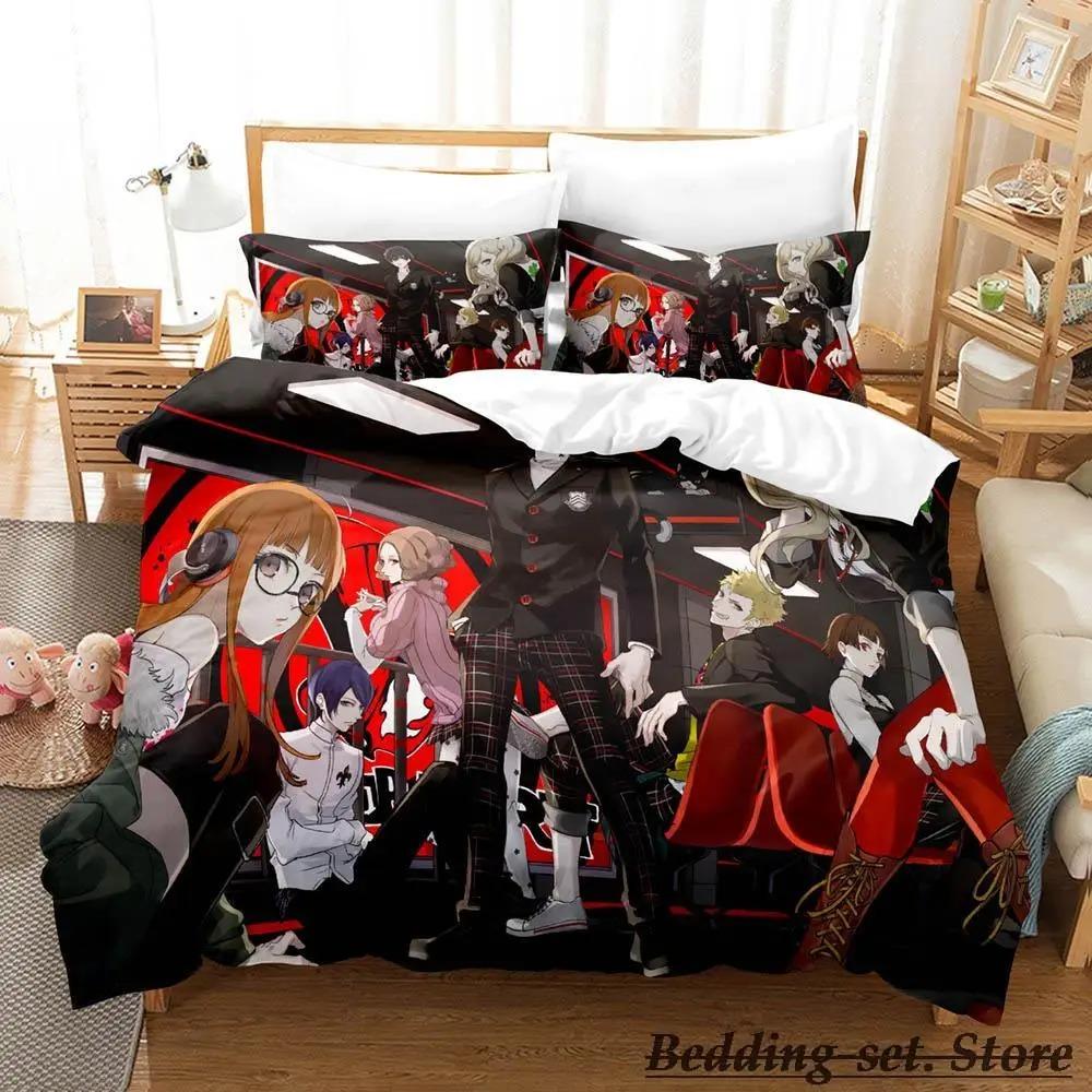 Game Persona 5 Bedding Set Cartoon Anime three-piece set Adult Kid Bedroom Duvetcover Sets 3D Kawaii lit 2 personnes AU Double 180x210cm
Game Persona 5 Bedding Set Cartoon Anime three-piece set Adult Kid Bedroom Duvetcover Sets 3D Kawaii lit 2 personnes AU Double 180x210cm
