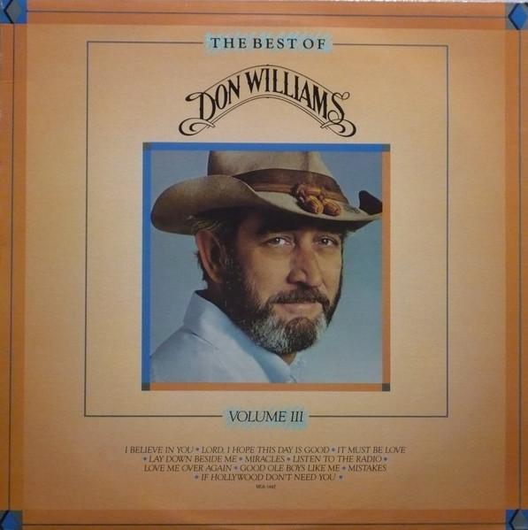 LP Record DON WILLIAMS 2 The Best Of Don Williams Volume II MCA1442 MCA Records Canada CountryFolk Used
LP Record DON WILLIAMS 2 The Best Of Don Williams Volume II MCA1442 MCA Records Canada CountryFolk Used