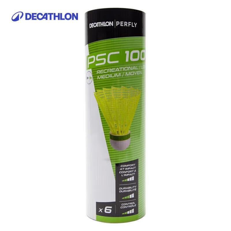Decathlon PERFLY PSC100 Nylon Plastic Badminton Shuttlecocks
Decathlon PERFLY PSC100 Nylon Plastic Badminton Shuttlecocks