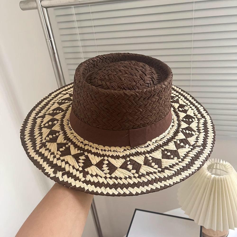 Straw Straw Cowboy Hat Wide Brim Panama Hat Stylish Western Cowgirl Hat for Women & Men A
Straw Straw Cowboy Hat Wide Brim Panama Hat Stylish Western Cowgirl Hat for Women & Men A
