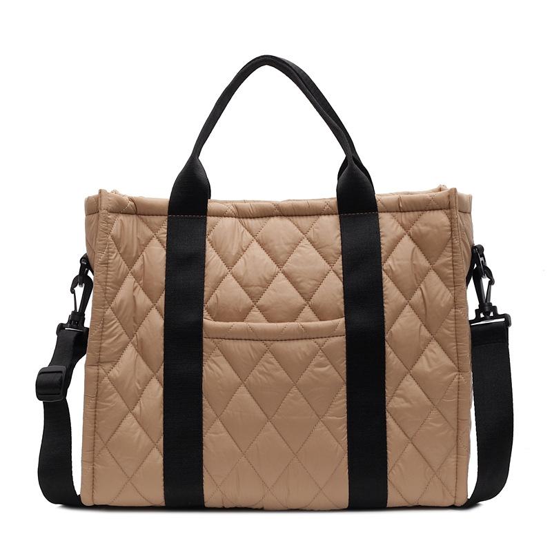 Bag women s Korean ins cotton bag 2025 new diamond large-capacity portable tote bag commuter shopping shoulder bag single package хаки
Bag women s Korean ins cotton bag 2025 new diamond large-capacity portable tote bag commuter shopping shoulder bag single package хаки