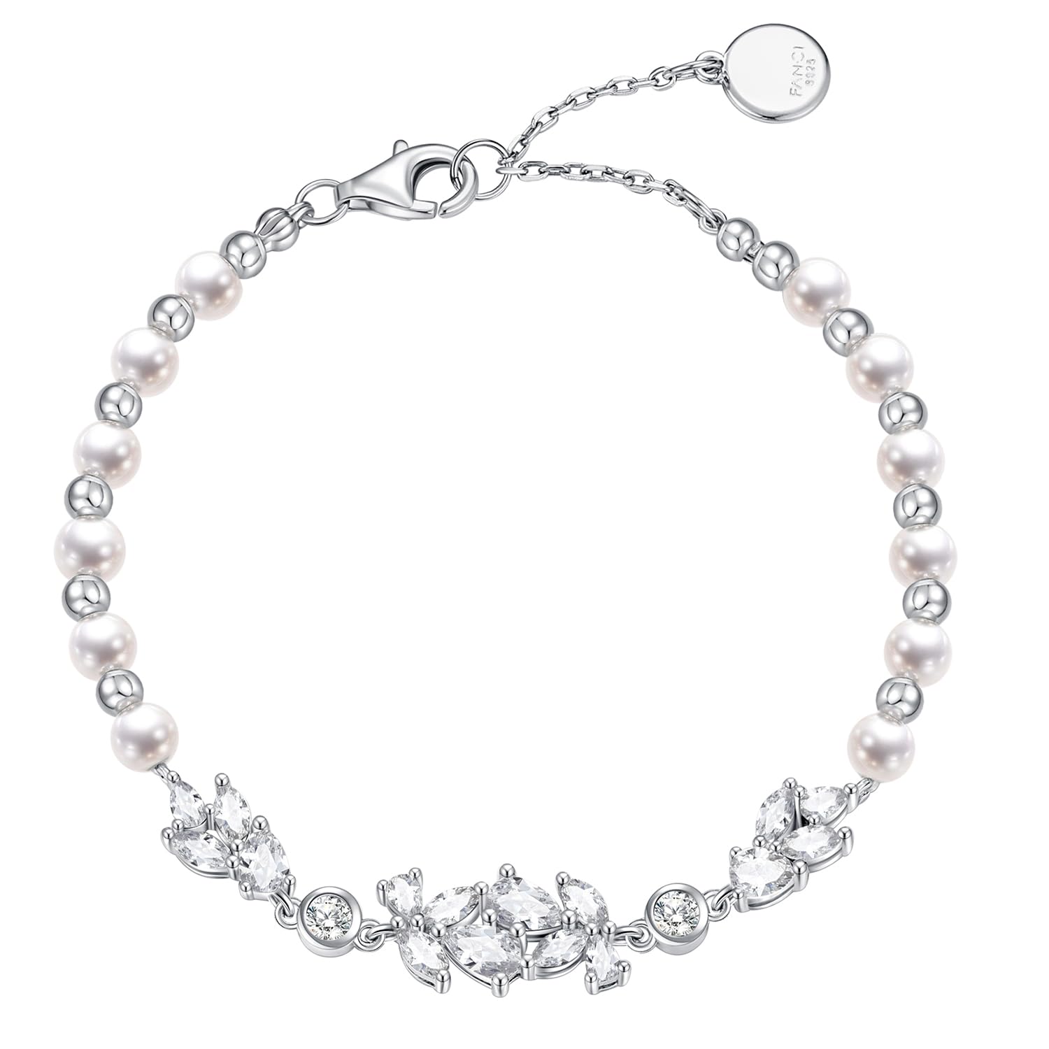 Fuji Flower Plant Tennis Bracelet Zirconia Shell Pearl Glitter Silver Sterling Silver Jewelry Christmas Anniversary Birthday Present Gift Wrapping
Fuji Flower Plant Tennis Bracelet Zirconia Shell Pearl Glitter Silver Sterling Silver Jewelry Christmas Anniversary Birthday Present Gift Wrapping