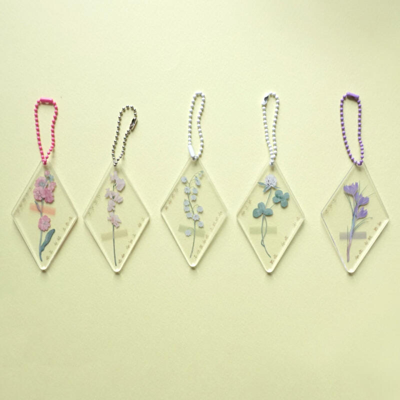 Flower Road Side Story Keychain Sweet Pea Silver
Flower Road Side Story Keychain Sweet Pea Silver