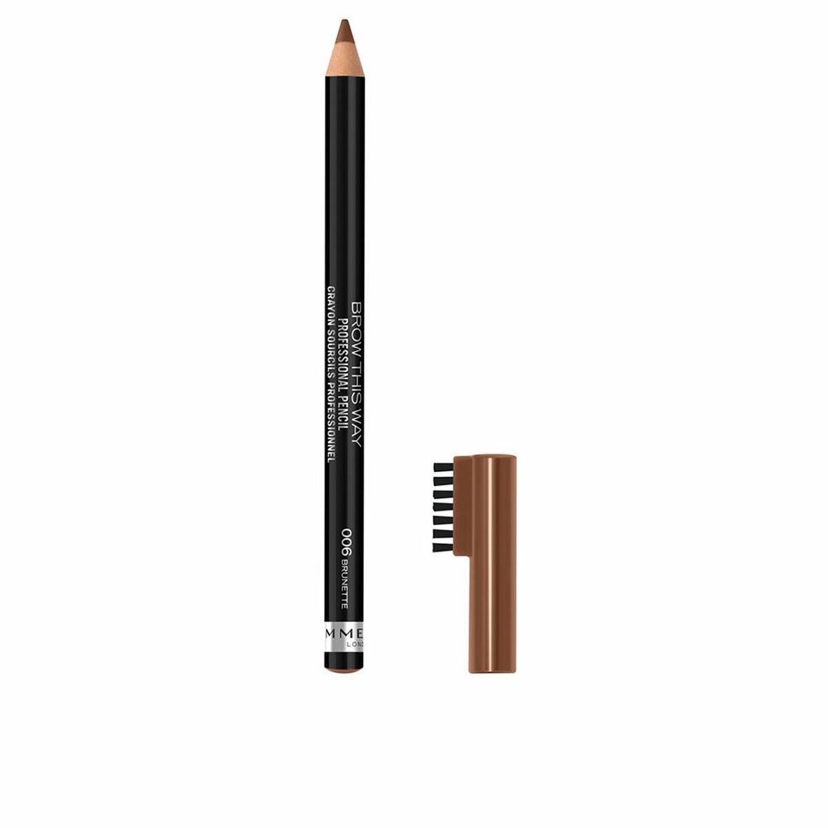Карандаш для бровей Rimmel London Brow This Way 006-брюнет
Карандаш для бровей Rimmel London Brow This Way 006-брюнет