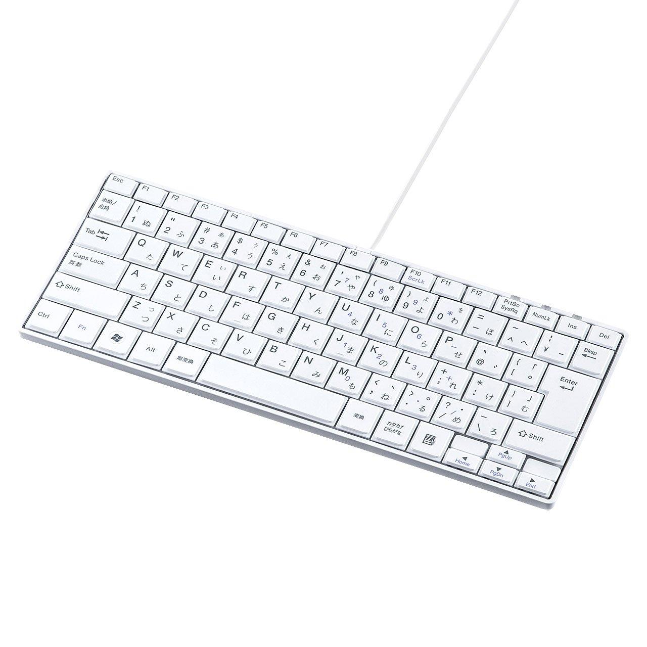Sanwa Supply Wired USB Slim No Numeric 85 Japanese 109A Keyboard, Keypad, Pantograph, Keys, Layout, White, SKB-SL18WN білий
Sanwa Supply Wired USB Slim No Numeric 85 Japanese 109A Keyboard, Keypad, Pantograph, Keys, Layout, White, SKB-SL18WN білий
