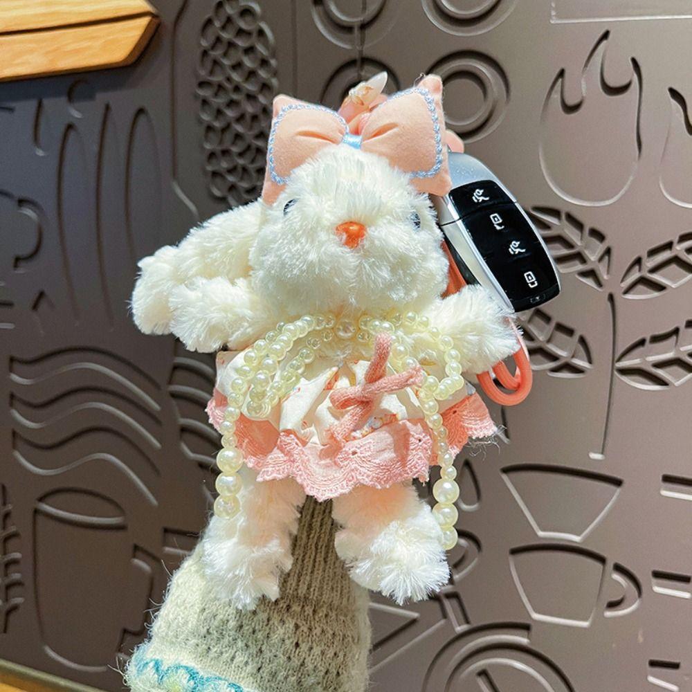 Bow Plush Rabbit Keychain Stuffed Drooping Ear Rabbit Pendant Rabbit Doll Keyring Backpack Decor style A
Bow Plush Rabbit Keychain Stuffed Drooping Ear Rabbit Pendant Rabbit Doll Keyring Backpack Decor style A