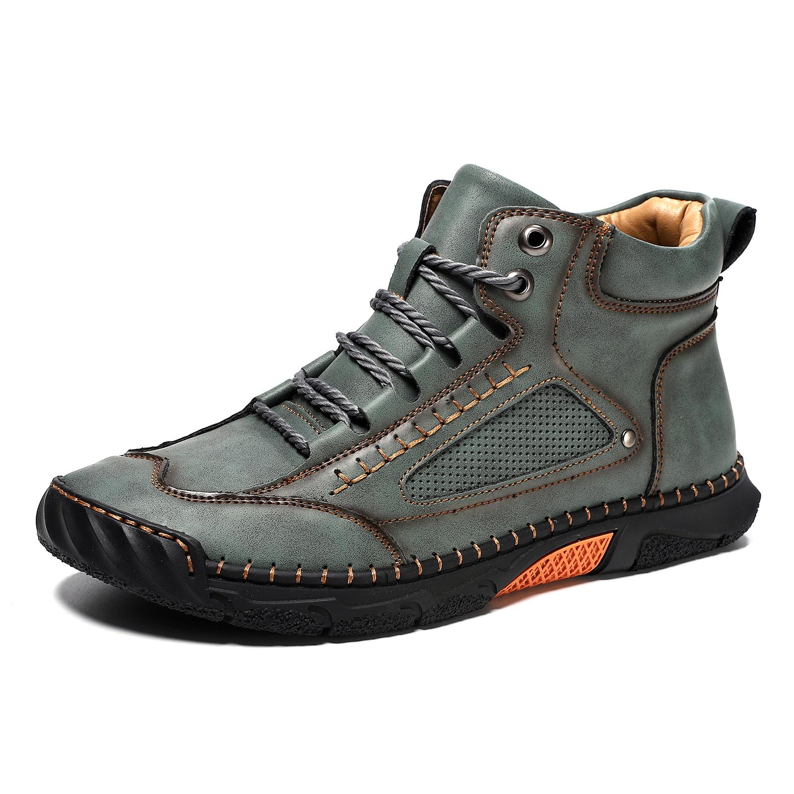 Large Size Men s Shoes Leather Boots Men s Fashion Stitching Shoes Ankle Boots Flat Lace-Up Martin Boots Outdoor High Top Shoes 48
Large Size Men s Shoes Leather Boots Men s Fashion Stitching Shoes Ankle Boots Flat Lace-Up Martin Boots Outdoor High Top Shoes 48