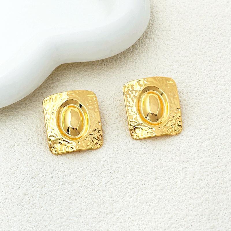 Personalized Irregular Design Earrings Texture Studs золотой
Personalized Irregular Design Earrings Texture Studs золотой