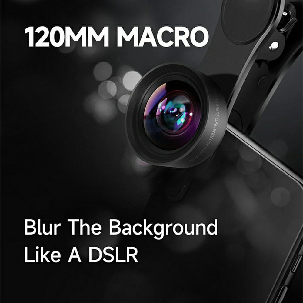 MARTVSEN M1 10-кратне збільшення Макрооб єктив для смартфона HD без спотворень Набір фільтрів для зйомки крупним планом
MARTVSEN M1 10-кратне збільшення Макрооб єктив для смартфона HD без спотворень Набір фільтрів для зйомки крупним планом