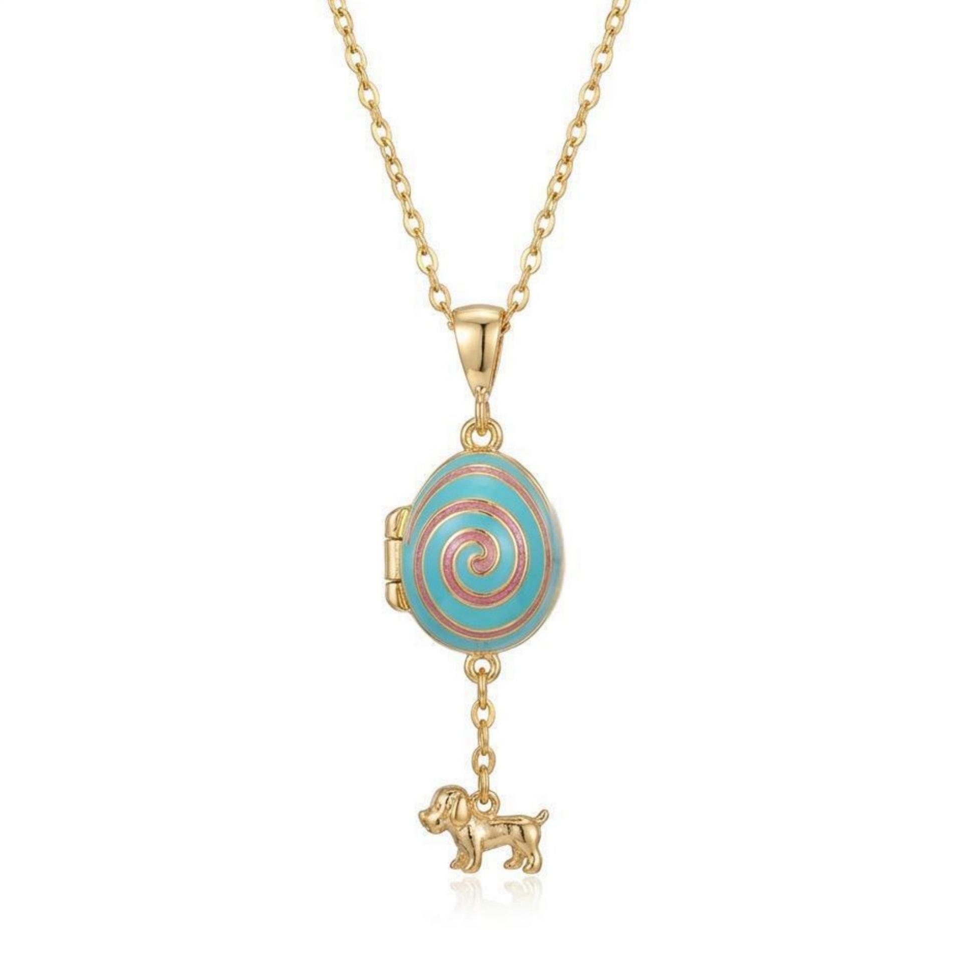 Personalized Color Dripping Egg Opening Tumbler Puppy Pendant Gold Necklace Electroplating
Personalized Color Dripping Egg Opening Tumbler Puppy Pendant Gold Necklace Electroplating