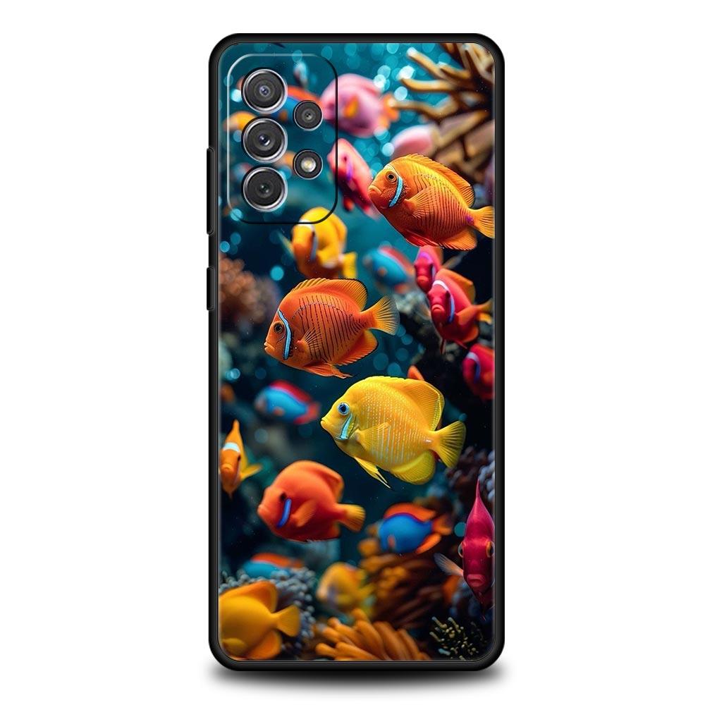 Cartoon Cute Fish Phone Case For Samsung Galaxy A15 A13 A51 A71 A41 A31 A21S A03S A05 A35 A32 A55 A23 A25 A33 A53 A73 5G Cover Galaxy A21s
Cartoon Cute Fish Phone Case For Samsung Galaxy A15 A13 A51 A71 A41 A31 A21S A03S A05 A35 A32 A55 A23 A25 A33 A53 A73 5G Cover Galaxy A21s