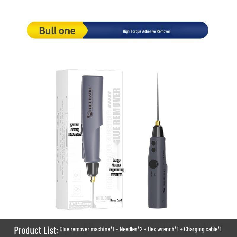 Mighty Bull High Torque Glue Remover: Powerful OCA & Hard Glue Removal Machine for Mobile Phone Screens.
Mighty Bull High Torque Glue Remover: Powerful OCA & Hard Glue Removal Machine for Mobile Phone Screens.