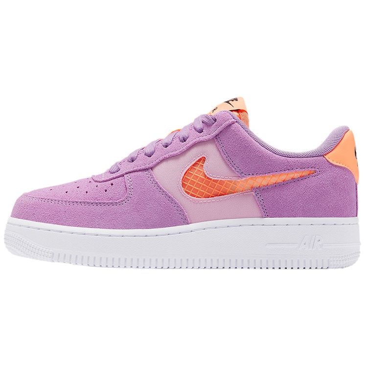 Nike Кроссовки женские низкие Air Force 1 с обхватом, нескользящие, для скейтбординга, оранжево-фиолетовые CJ1647-500 38
Nike Кроссовки женские низкие Air Force 1 с обхватом, нескользящие, для скейтбординга, оранжево-фиолетовые CJ1647-500 38