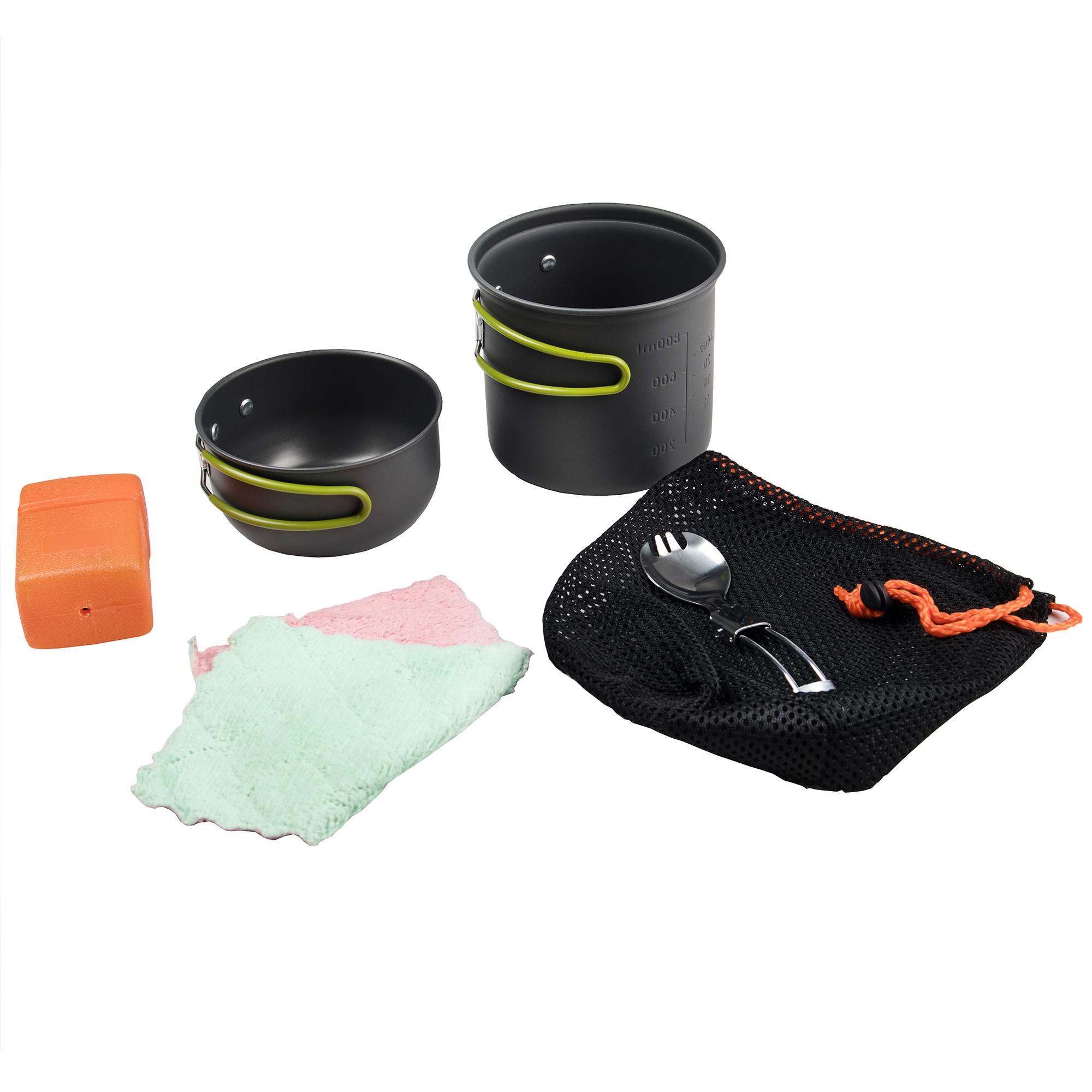 Набір посуду для походів Supretto з кемпінговим пальником (7557)
Набір посуду для походів Supretto з кемпінговим пальником (7557)