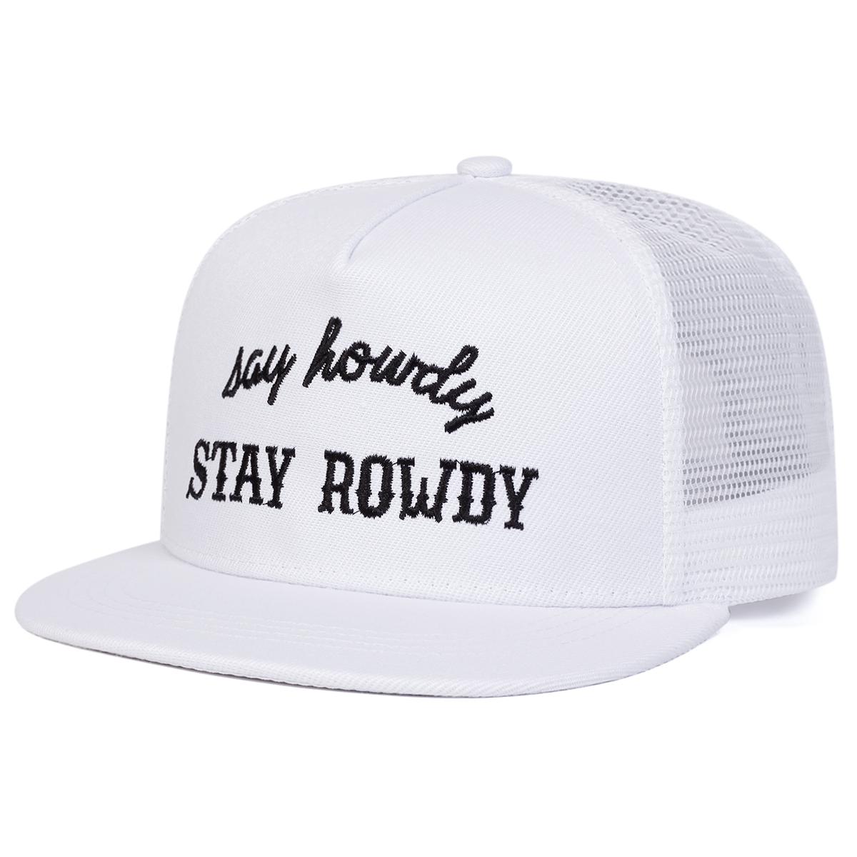 Unisex Stay Rowdy Embroidery Hip-Hop Net Hats Spring Summer Outdoor Adjustable Casual Baseball Caps Sunscreen Hat Sports Cap
Unisex Stay Rowdy Embroidery Hip-Hop Net Hats Spring Summer Outdoor Adjustable Casual Baseball Caps Sunscreen Hat Sports Cap