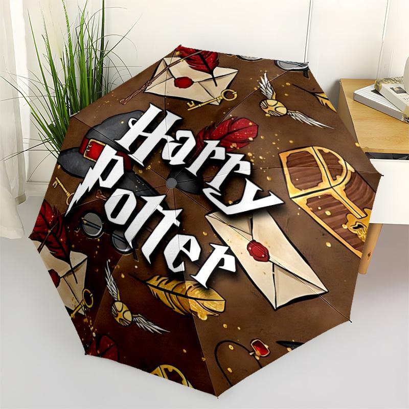 1pc Harry Potter Automatic Folding Umbrella - Sturdy 8-Rib Polyester Canopy,Sun-Defying Travel Companion yy251023110
1pc Harry Potter Automatic Folding Umbrella - Sturdy 8-Rib Polyester Canopy,Sun-Defying Travel Companion yy251023110