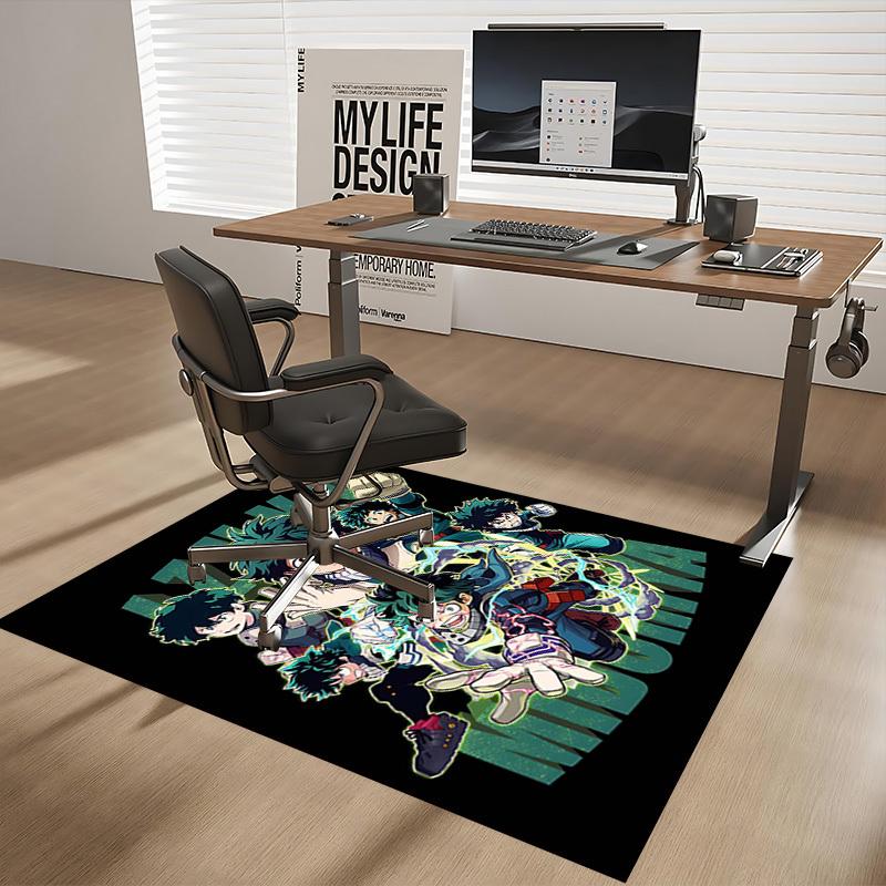 1pc Anime Midoriya Chair Mat, Anime Cartoon Design Office Desk Pad, Non-Slip Carpet for Home Decor, Suitable for All Seasons.I017 60cm by 90cm
1pc Anime Midoriya Chair Mat, Anime Cartoon Design Office Desk Pad, Non-Slip Carpet for Home Decor, Suitable for All Seasons.I017 60cm by 90cm