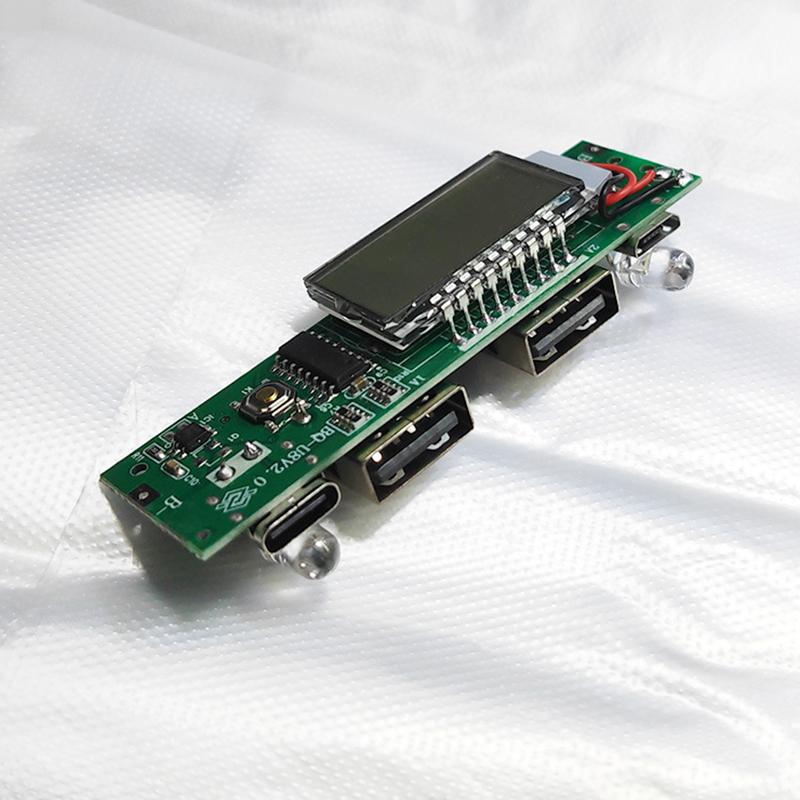 A8Mobile Power Supply Motherboard Led Dual Usb 5V 2A Micro/Type-C Usb Power Bank Circuit Board Module
A8Mobile Power Supply Motherboard Led Dual Usb 5V 2A Micro/Type-C Usb Power Bank Circuit Board Module