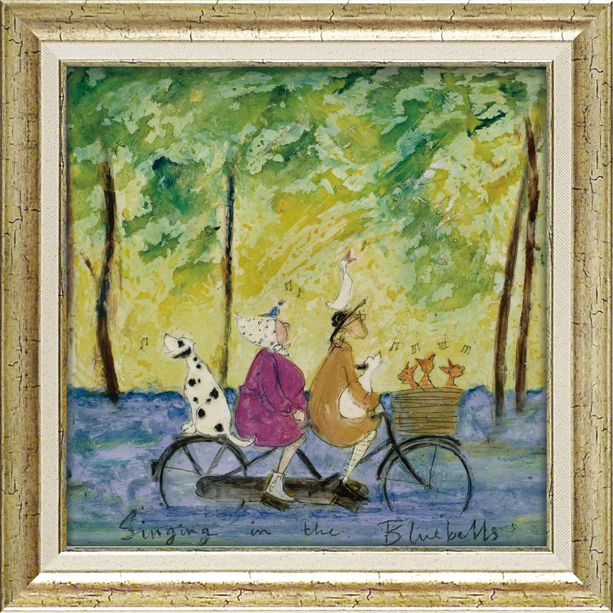 YouPower Sam Toft Art Gel-Coated Frame, Medium, Bluebells Sing-Along
YouPower Sam Toft Art Gel-Coated Frame, Medium, Bluebells Sing-Along
