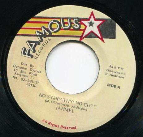 7inch Record JAHMEL No Sympathy No Cure Worthy To Be NONE Famous Records Jamaica Reggae Ska Dub Used
7inch Record JAHMEL No Sympathy No Cure Worthy To Be NONE Famous Records Jamaica Reggae Ska Dub Used