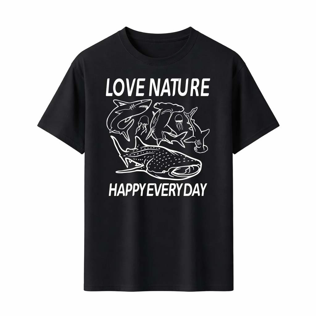 Love Nature Счастливый Каждый День Футболка Акула Кит Океан Морская Жизнь Графическая Футболка Любитель Животных Винтажный Мужчины Женщины Летний Топ - Мужчины... S разноцветный
Love Nature Счастливый Каждый День Футболка Акула Кит Океан Морская Жизнь Графическая Футболка Любитель Животных Винтажный Мужчины Женщины Летний Топ - Мужчины... S разноцветный