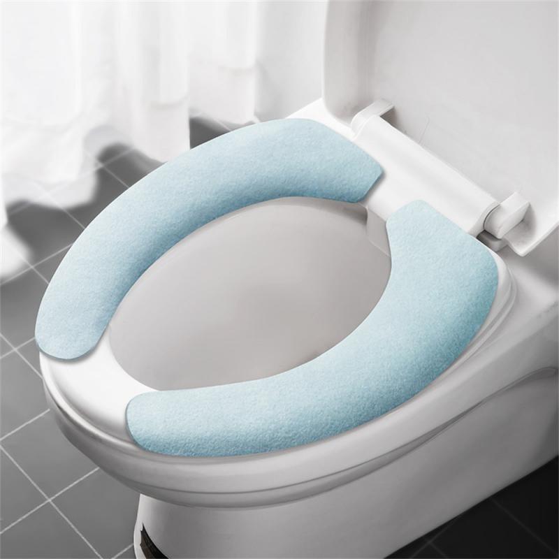 Universal Toilet Seat Cover Soft WC Paste Toilet Sticky Seat Pad Washable Bathroom Warmer Seat Lid Cover Pad Cushion Solid Color
Universal Toilet Seat Cover Soft WC Paste Toilet Sticky Seat Pad Washable Bathroom Warmer Seat Lid Cover Pad Cushion Solid Color