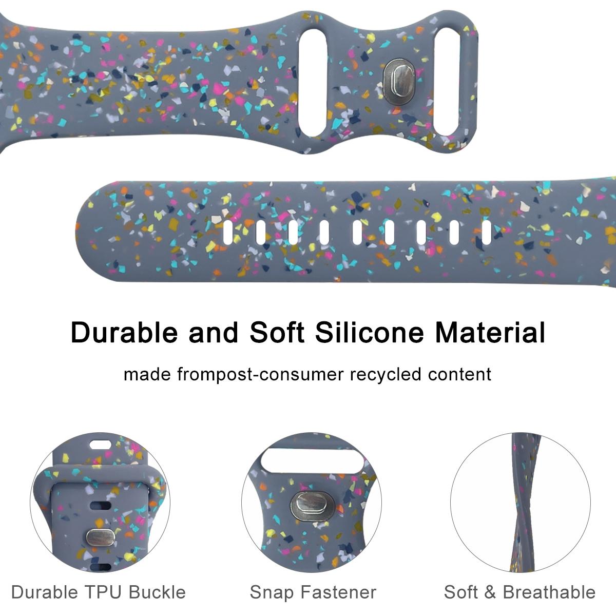 Pattern Band for Apple Watch Series 10 46mm/Ultra 2 Ultra 49mm/Series 9 8 7 45mm/6 5 4 SE (2023) SE (2022) SE 44mm/3 2 1 42mm Silicone Watch Strap Blue Grey
Pattern Band for Apple Watch Series 10 46mm/Ultra 2 Ultra 49mm/Series 9 8 7 45mm/6 5 4 SE (2023) SE (2022) SE 44mm/3 2 1 42mm Silicone Watch Strap Blue Grey