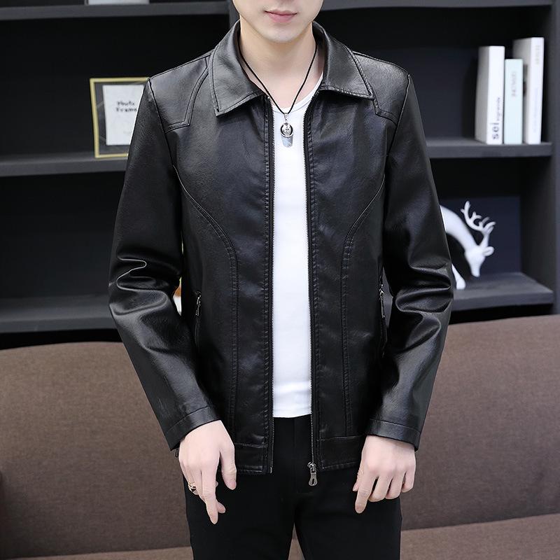 Men s PU Leather Jacket - Soft, Velvet-Lined, Autumn/Winter Wear, Light Business Casual, Lapel Design, Versatile, Comfortable, Fashionable. XXXL
Men s PU Leather Jacket - Soft, Velvet-Lined, Autumn/Winter Wear, Light Business Casual, Lapel Design, Versatile, Comfortable, Fashionable. XXXL
